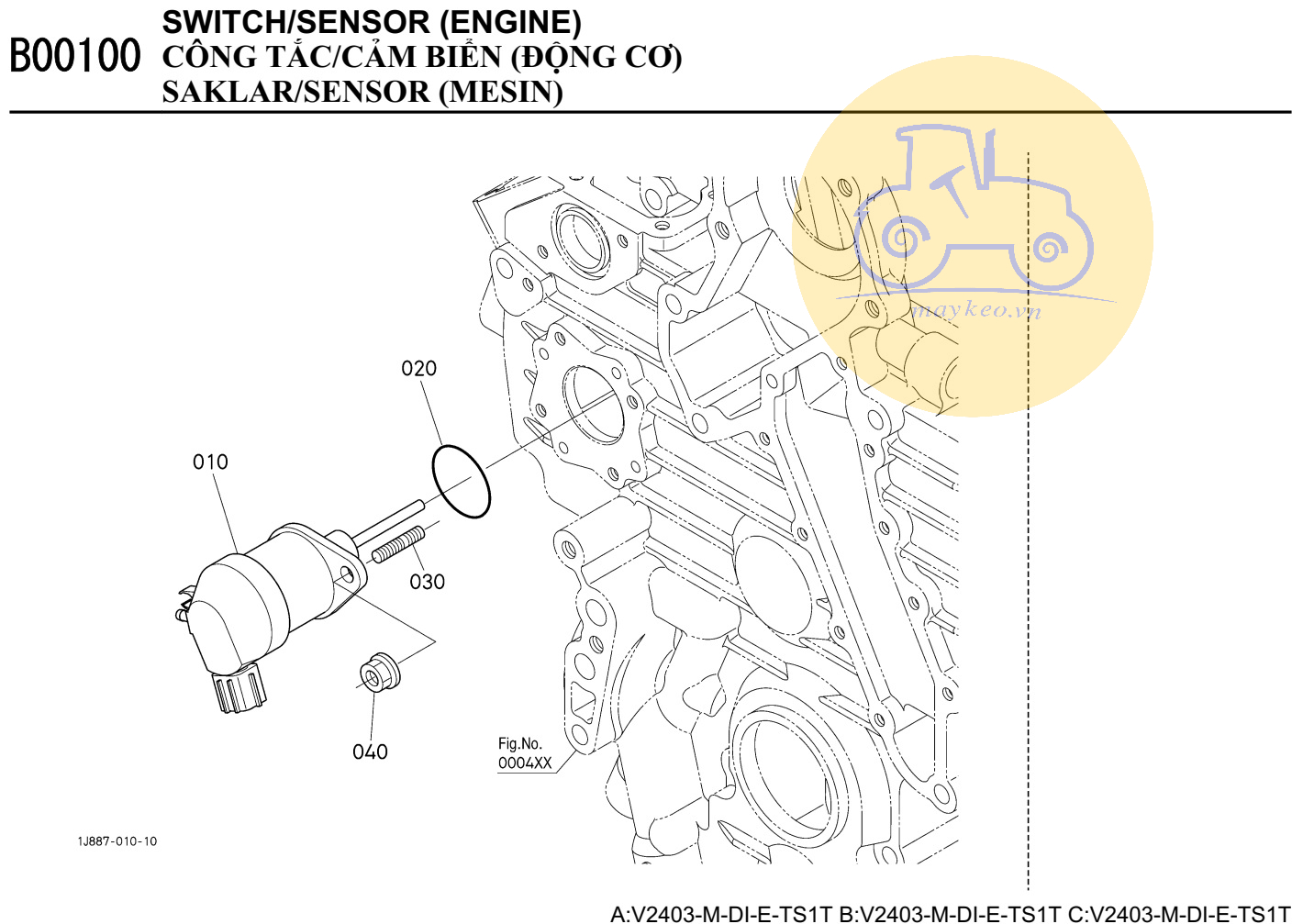 Công tắc-Cảm biến động cơ